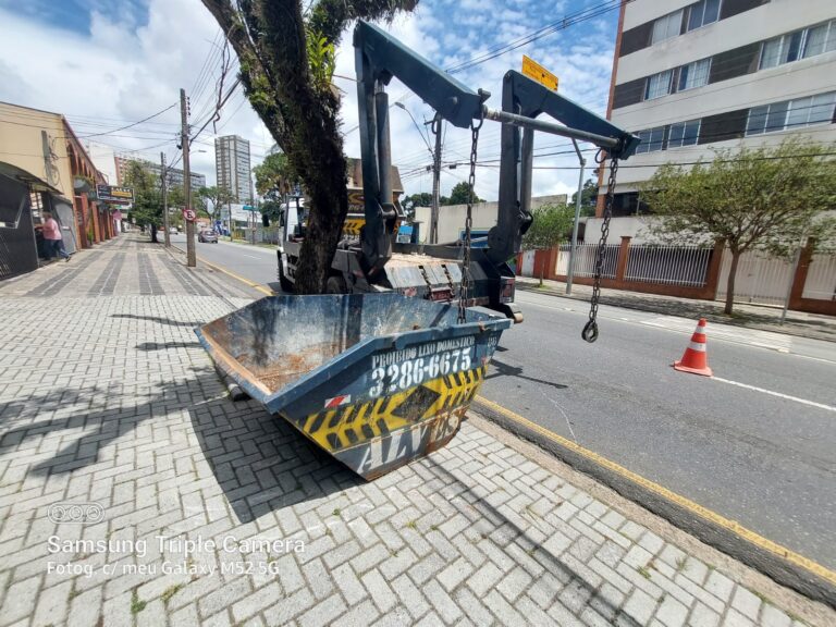 Aluguel de Caçambas em Curitiba no Bairro Bigorrilho Saiba Mais Sobre a Alves Gestão de Resíduos